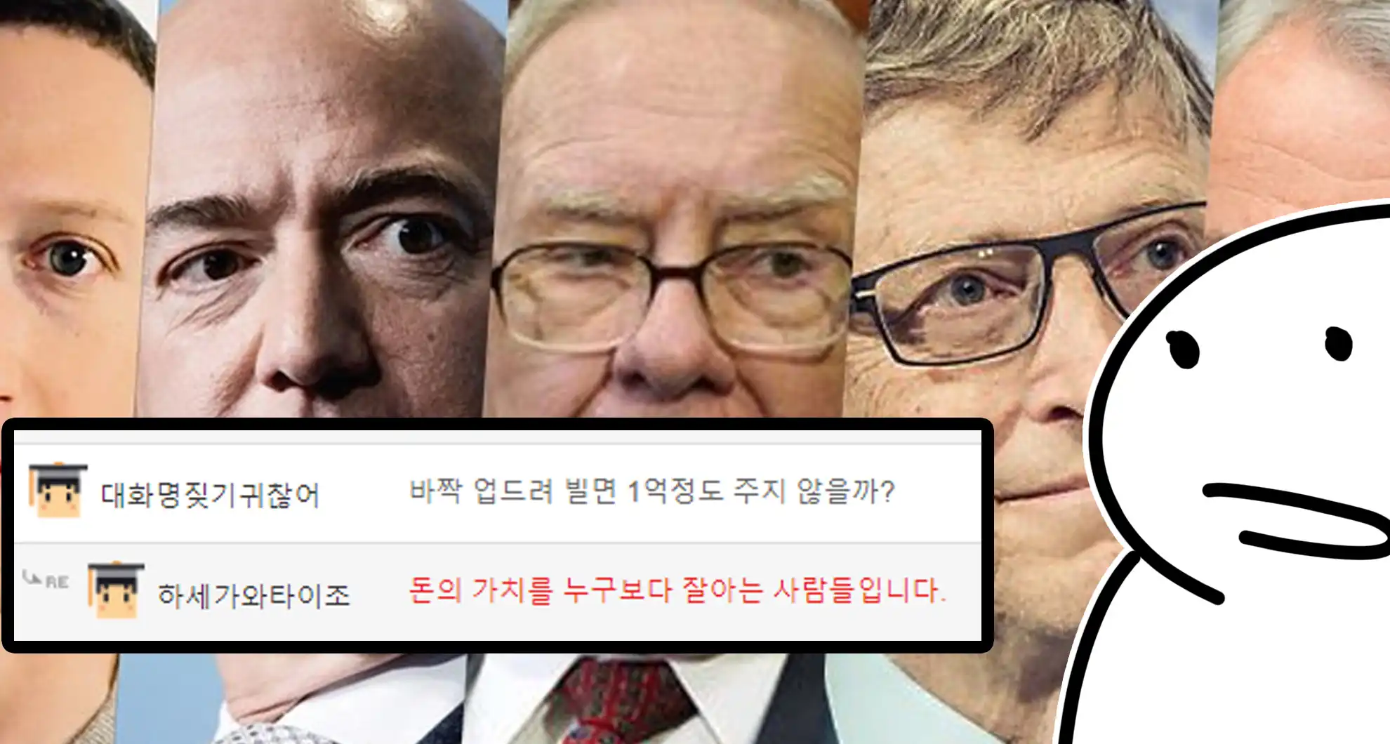 Read more about the article 2022년 1월말 전세계 갑부 순위 ㄹㅇ….